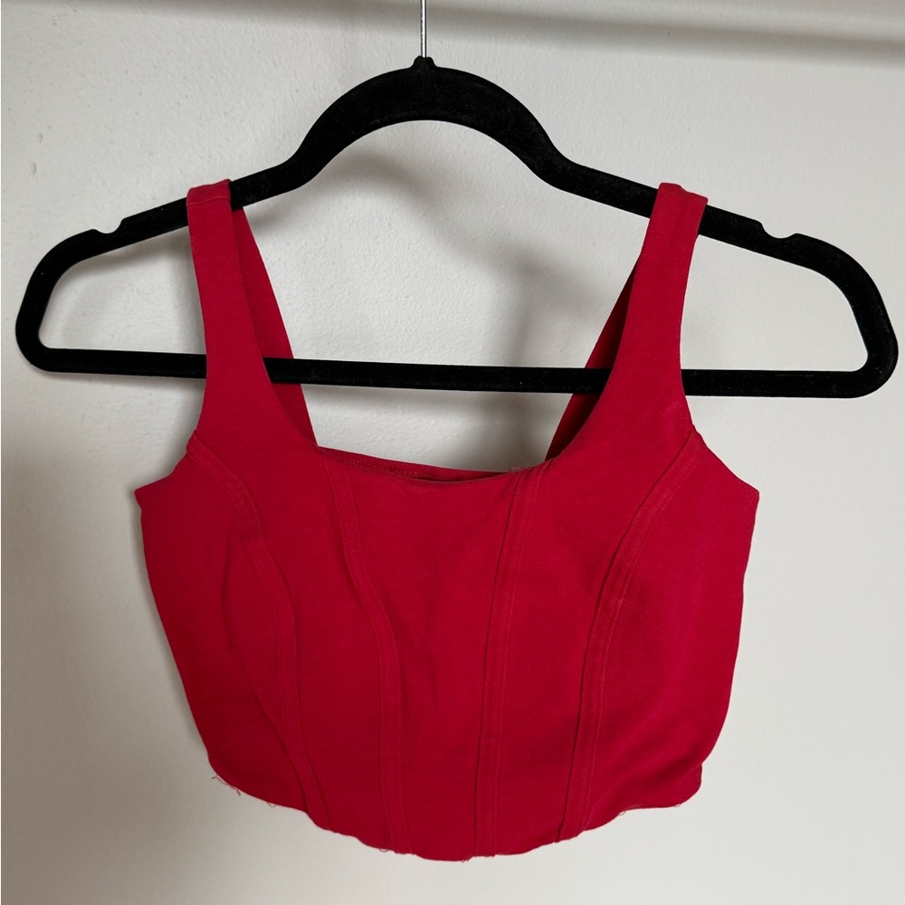 Wild Fable Red Women's Crop Top
